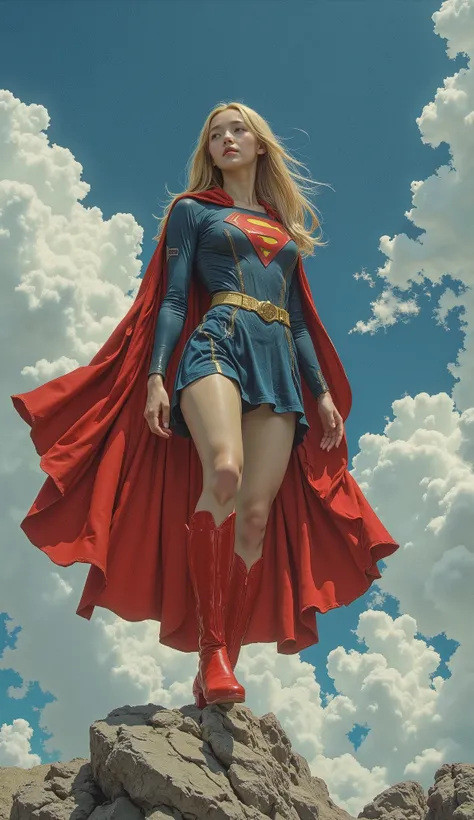 taken from below、There is a picture of Supergirl, Inspired by Katsuhiro Otomo , otomo katsuhiro style, by Otomo Katsuhiro, Katsuhiro Otomo style, Artist: Otomo Katsuhiro, Dynamic Guidance Art, Dynamic Guidance Artwork, Otomo Katsuhiro、