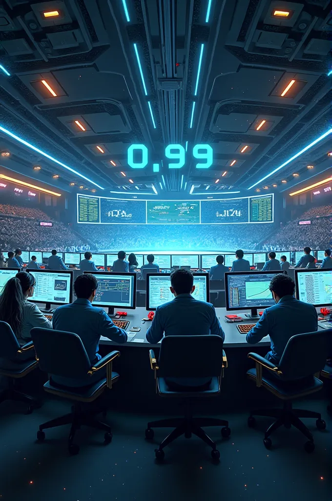 A promotional image of the signal room in soccer betting by 0,99