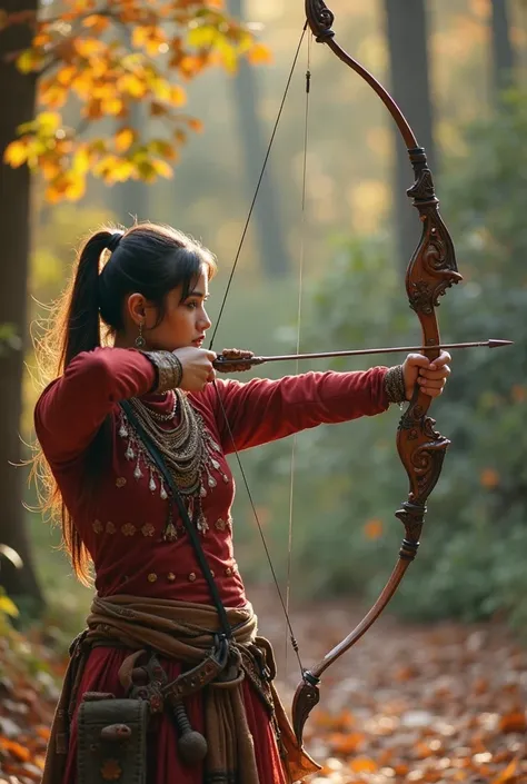 The beautiful woman shooting the bow clearly sees the movement of the arrow. The handsome man, the shot-bass, clearly sees the movement of the cube, the  plays the throwing ball, clearly sees the movement of the ball.