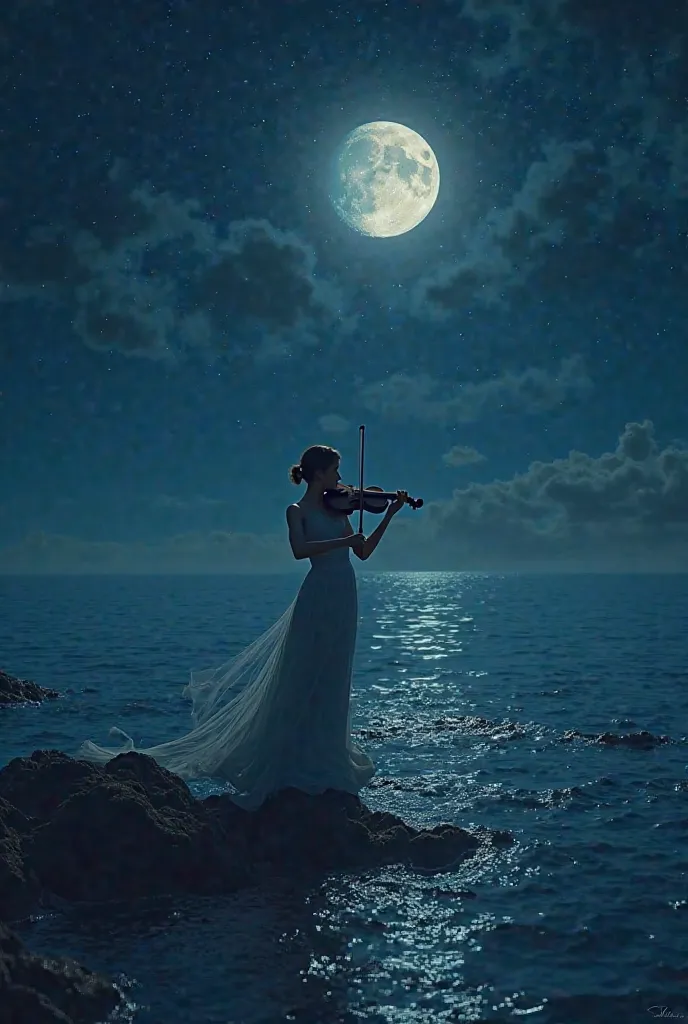 أريد تصميم لandجand لعلامة تجارية تدعي Moon Cord 
**Main idea :**  
elements of **gibbous البدر** and**The sea** with **Young violinist** في مشهد سريالي يعبر عن الانسجام بين المandسيقى andالطاقة the nightية الهادئة.  
light scattering effect "Cord" (The ro...