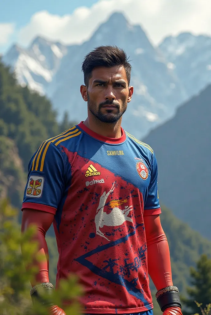 Gianluigi "Gigi" Buffon picture in NEPAL national football team jersey 