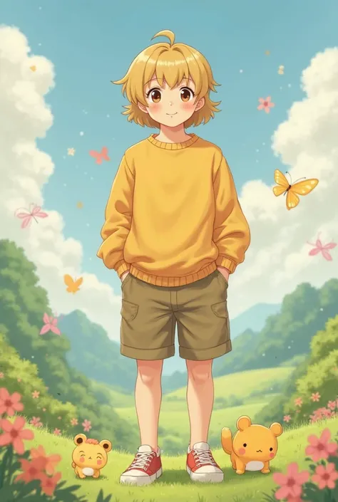 pompompurin as a man