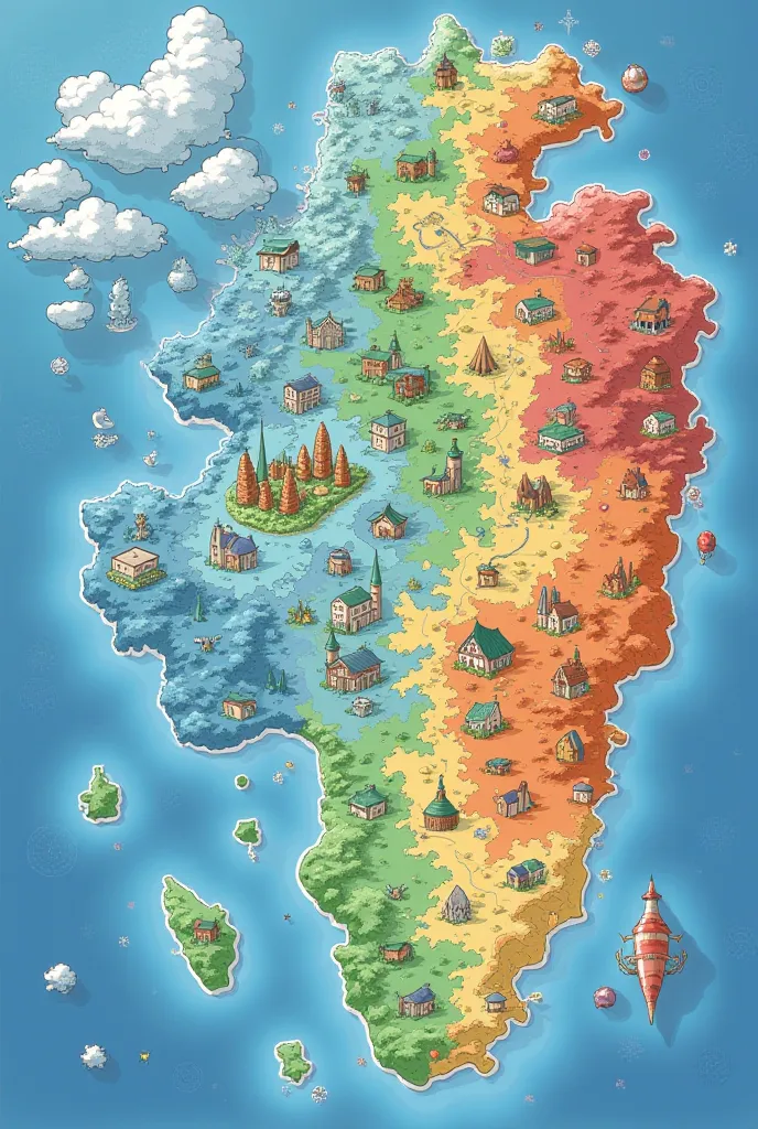  ,Create a map Name region atlas a region half cold and half very hot cities Frison cold
city,Galicity,Dien frosen,frostcity ,cold Super hot hot cities,kalios,Heard,kaicity Map showing division of city city based on pokemon
.

