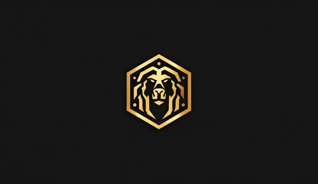 Okay, I understand you want a shorter prompt! Here are a few options, keeping the focus on uniqueness:

**Option 1 (Symbolic):**

> "Logo: 'MC' in a bold, geometric font within a golden hexagon. Incorporate a stylized lion head into the design. Dark grey b...