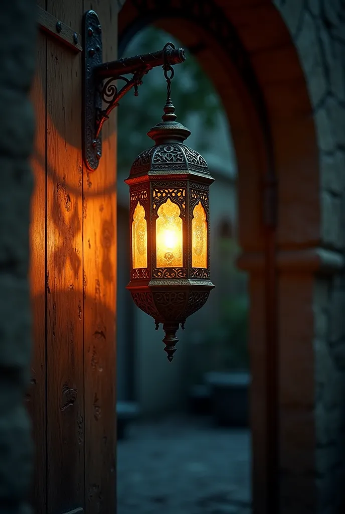 HORRO RAMADAN LANTERN ON THE DOOR