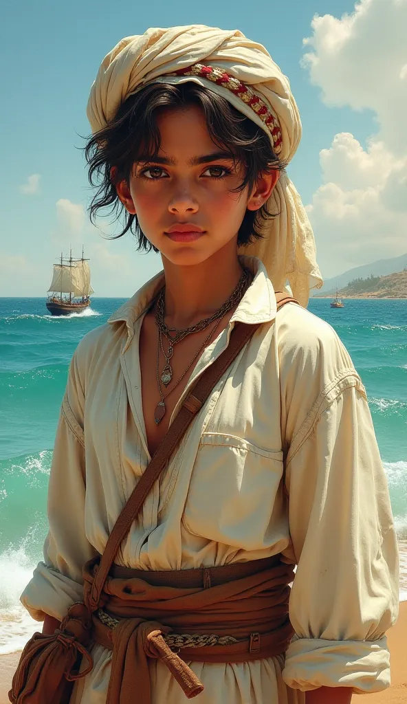 Young Arabian sailor 