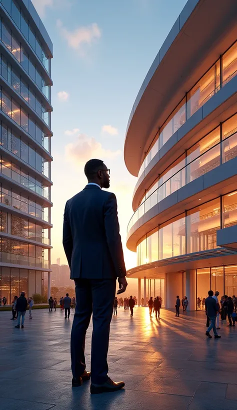 Aujourd’hui,un homme noir est devenu architecte. Et il construit ce qu’il avait toujours imaginé : des écoles, des ponts vers l’avenir, pour que plus jamais un enfant ne soit privé d’éducation.