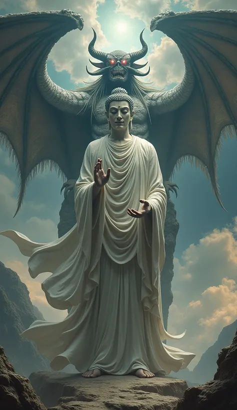 Buddha, Suppress the devil 