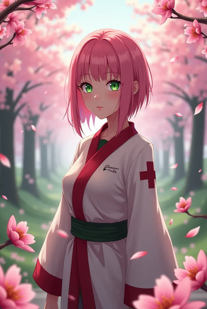 generate image of sakura haruno