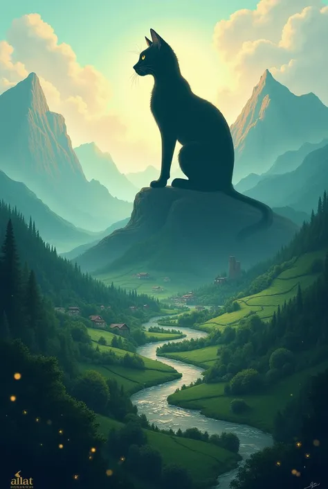 A country with the silhouette of a cat