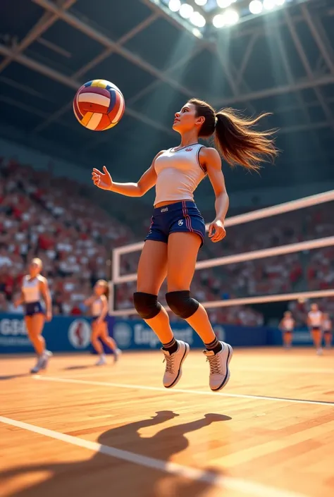 Volleyball player Hande balladin 