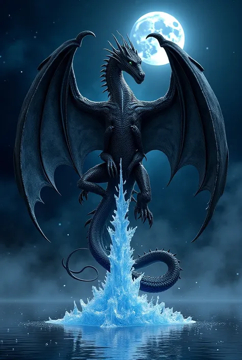 The symbol of the kingdom of Morgaria and Ciriel is a combination of dark power and icy coldness, uniting their unique powers. At the center of the symbol is a black dragon, its outstretched wings wrapping around the dark sky, in which only a barely visibl...