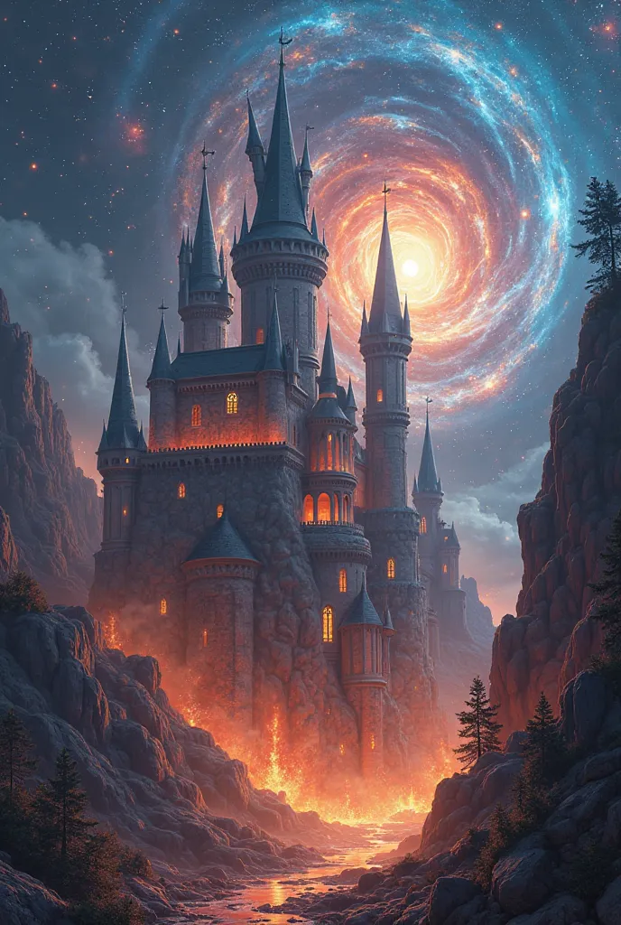 COSMOS, FLAMES, MAGIC, CASTLES