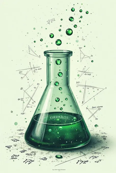 MAKE A COVER FOR THE MATHEMATICS BOOK WITH THE TITLE "ELEMENTARY THEOREM OF MODULAR MATHEMATICS" IN SUCH A WAY THAT THERE IS AN INCLINED CHEMISTRY BOTTLE, DROPPING DROPS WITH THE FIBONACCI NUMBER, INSIDE THE BOTTLE A DRAWING OF THE SQUARE ROOT WITH A MODUL...