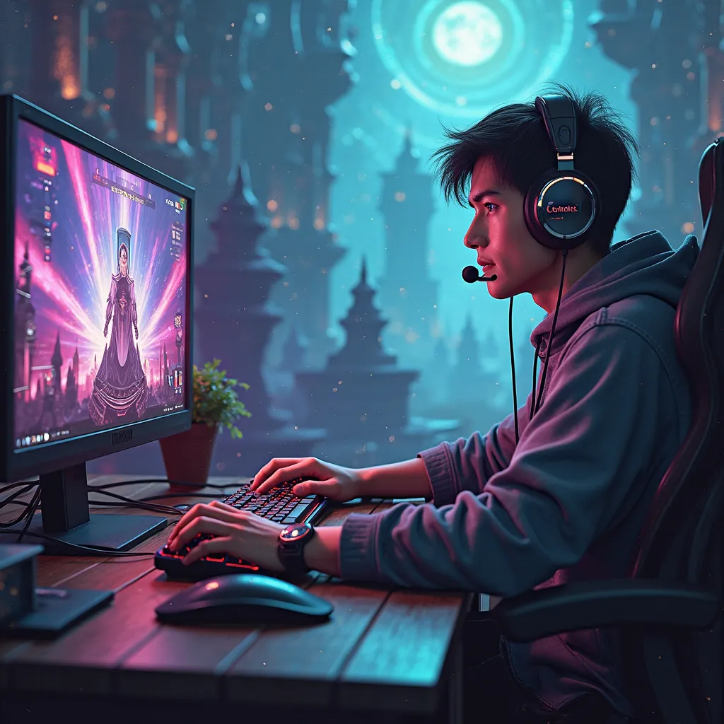 Dota 2 player