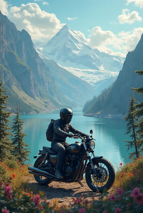 Like the Ecuador Alaska project but more beautiful with a motorcycle 