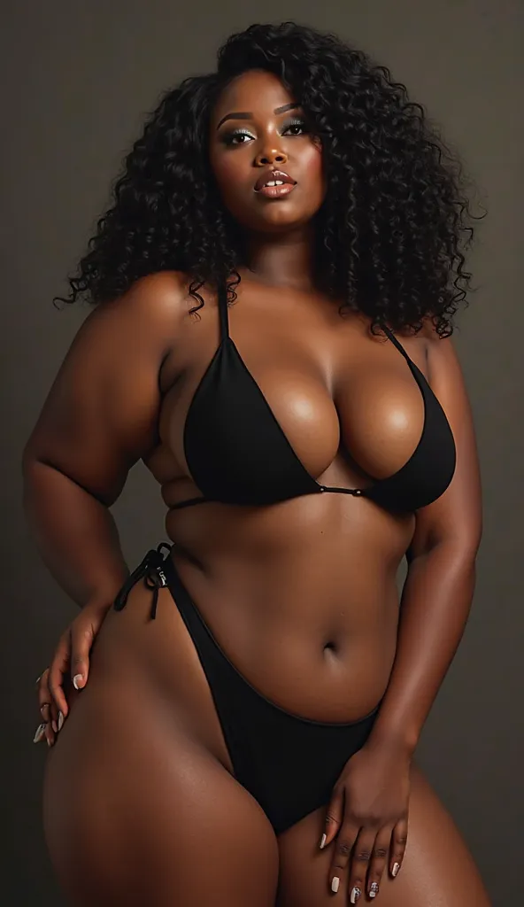 ebony woman bikini sexy big tits big breast  big tits curvy thick 