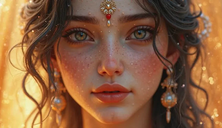 create an image of krishna with ultra realistic beautiful faceAlta resolução, 