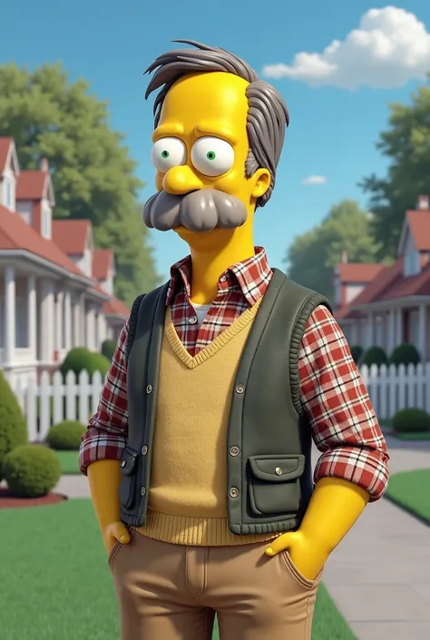 Crea a ned flanders rrealista