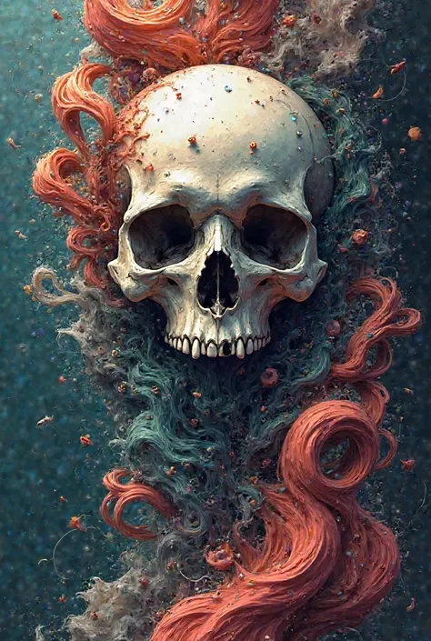 Create abstract things with a skull
