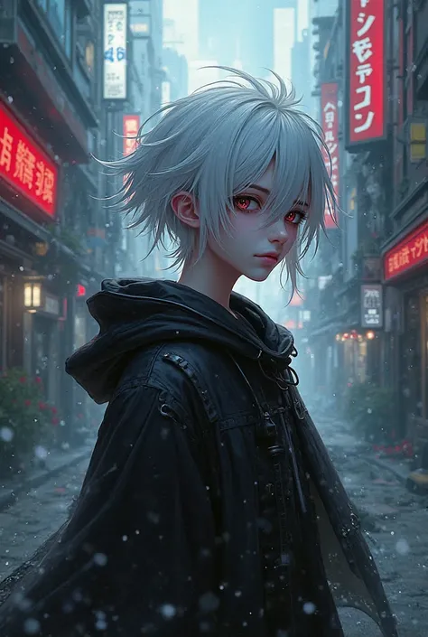 An anime character that looks like Kaneki