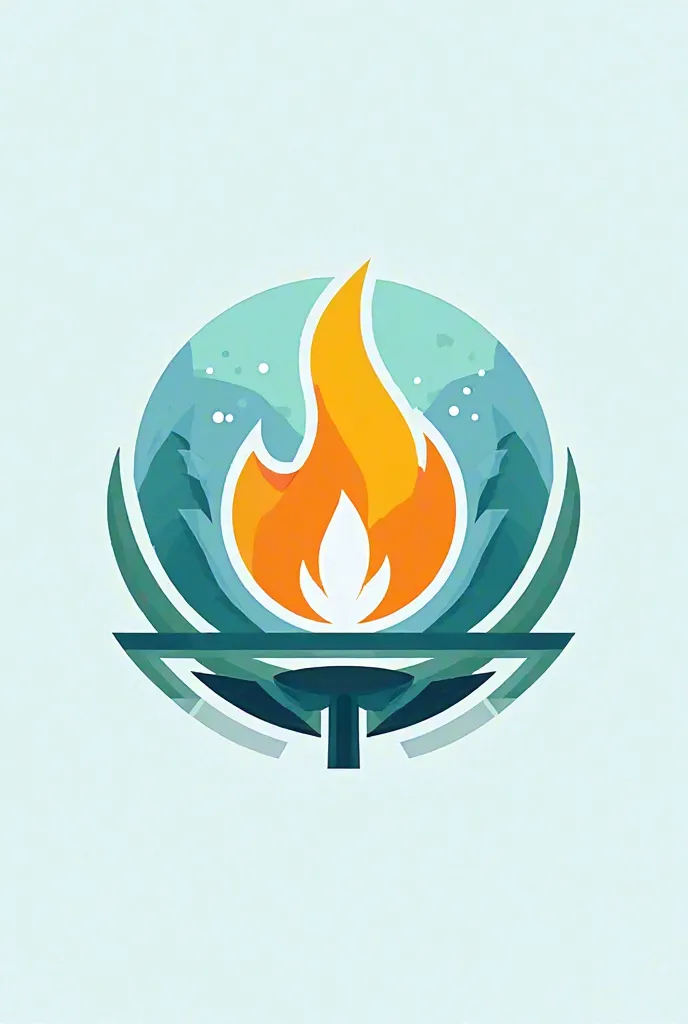 create natural gas related logo