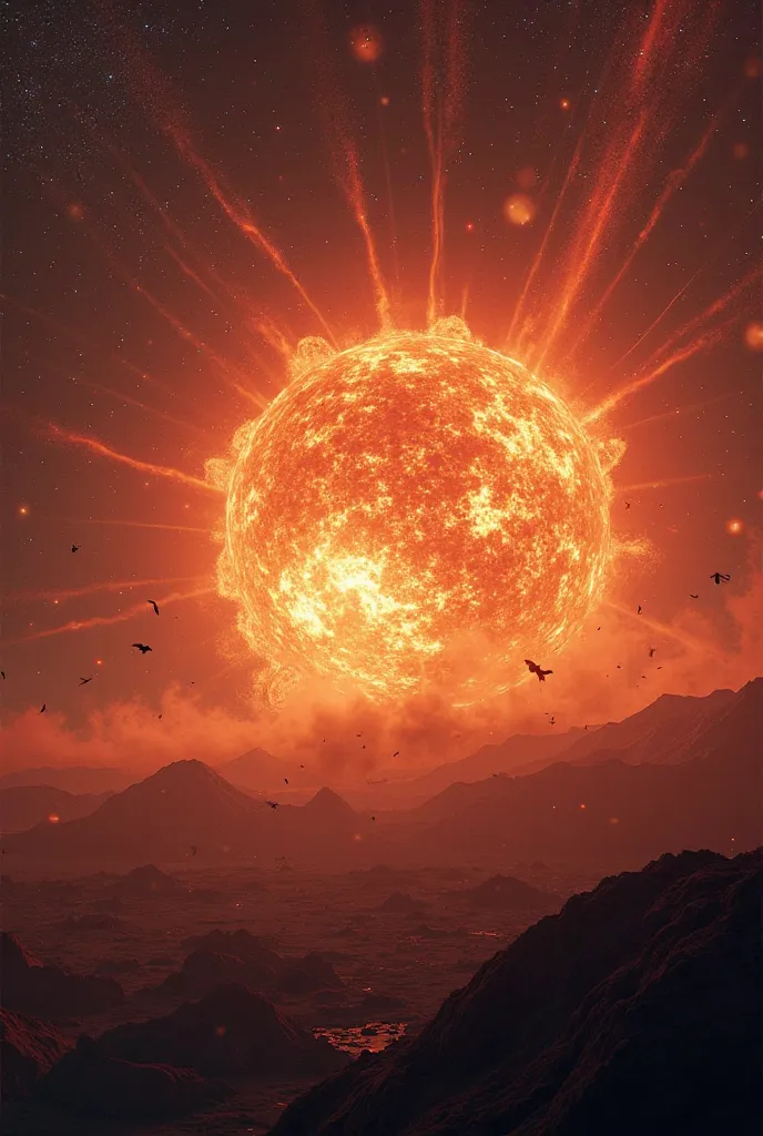 What a Betelgeuse explosion would look like as seen from Earth 