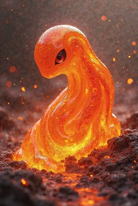 A new Pokémon that is a lava slime