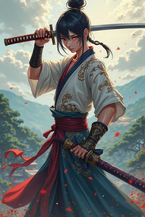 Anime swordsman