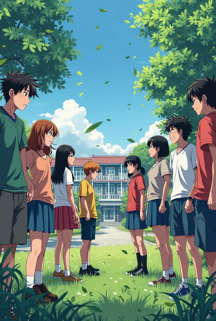 Negotiating for school grounds boys vs girls negotiating the most important anime style