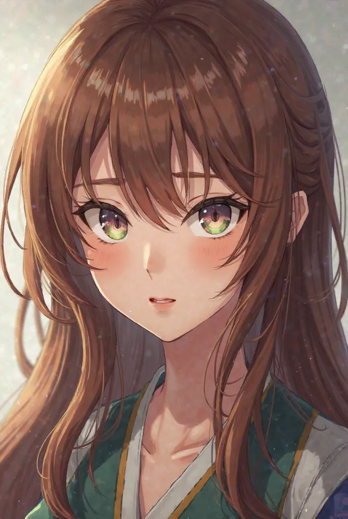 Memory Haruno Hyuga with brown hair 