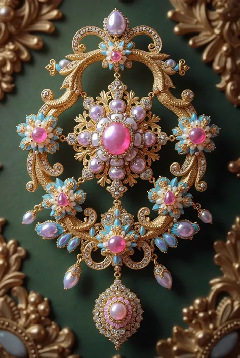 Jewelry from the Rococo era ...  elegant