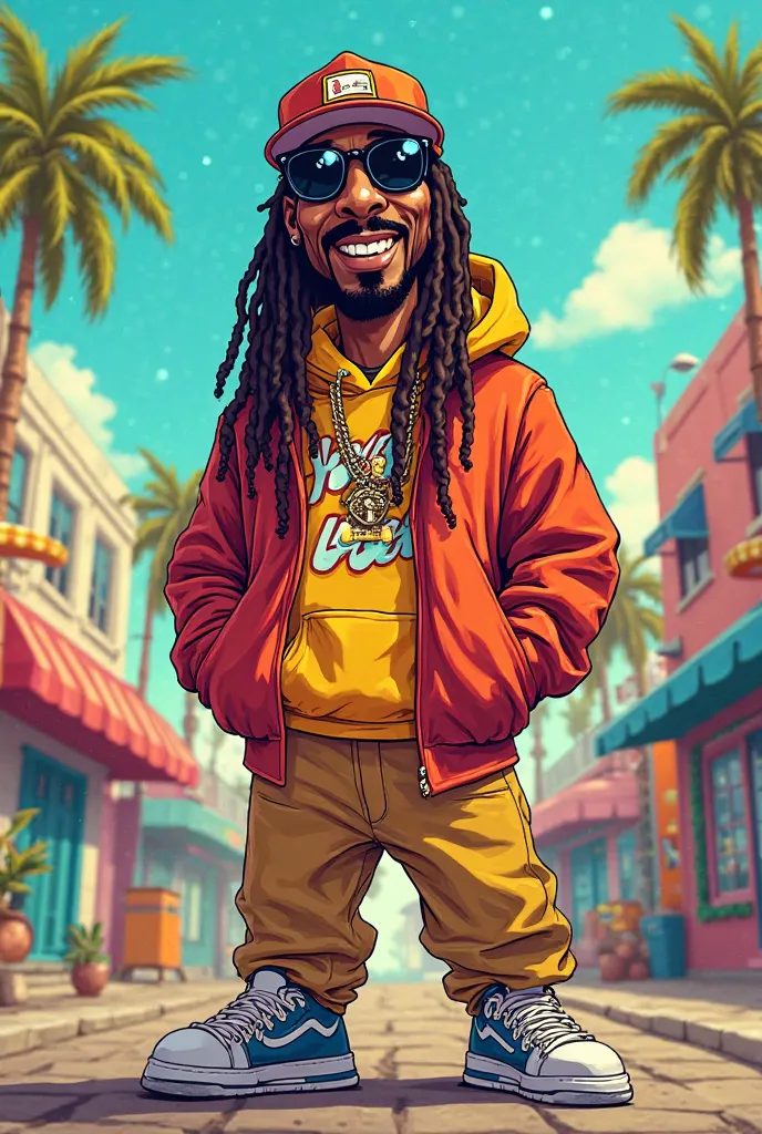 Snoop dog cartoon