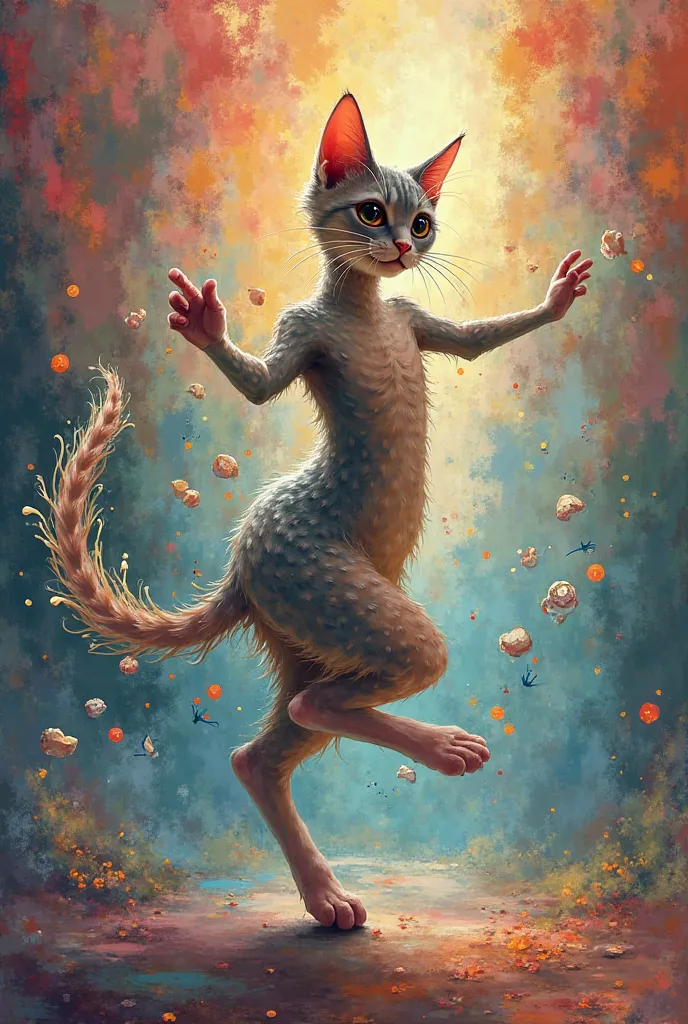 Dancing cat