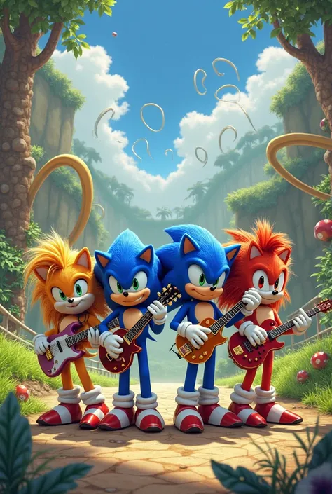 Imagine The Beatles in the world of Sonic the Hedgehog