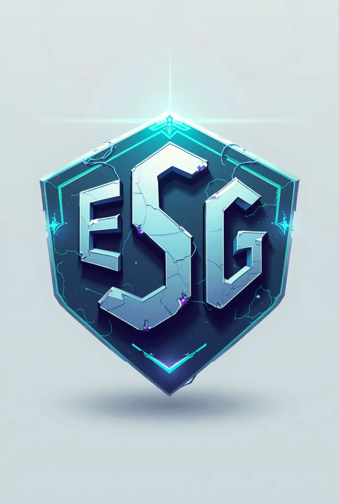 Create me a 2D logo for a gaming organization called ESG