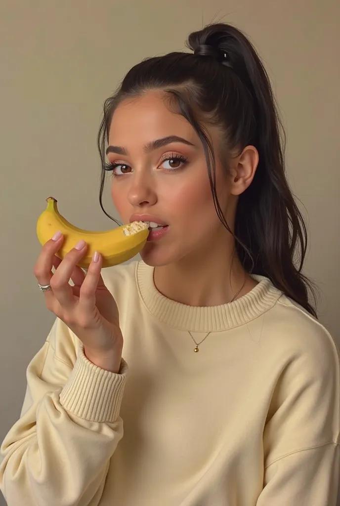 Ariana grande eating banana 