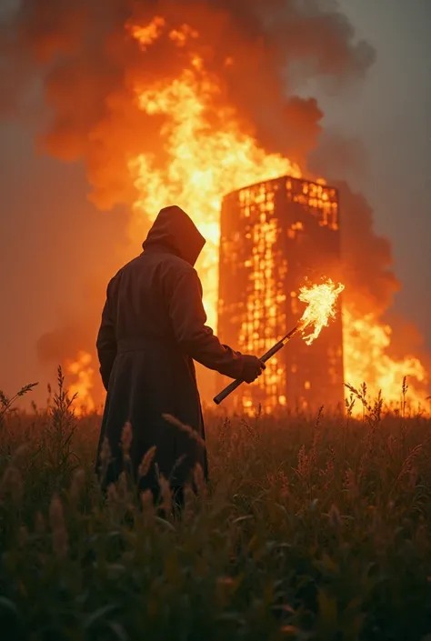 A German grass setting off fires in a company