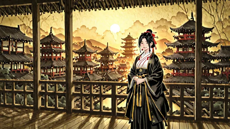  kabuki　 Ukiyo-e　Edo時代　beautiful人　City　Edoの街　 Scenery　世界City　Edo　beautiful　Stylish　is cool　An artistic city