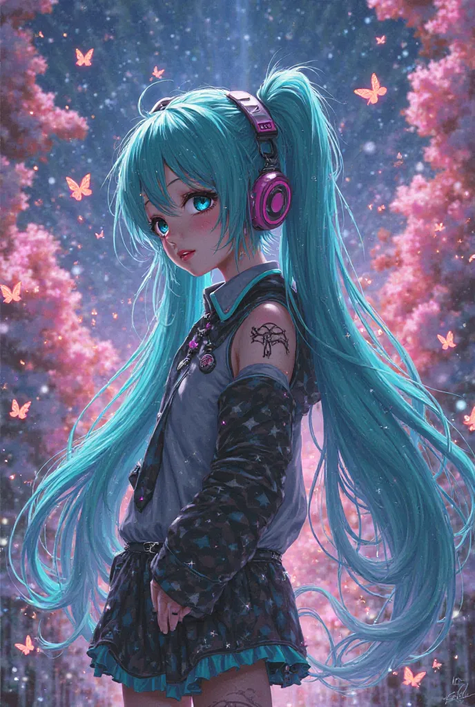 Hatsune miku fusionner avec juice world