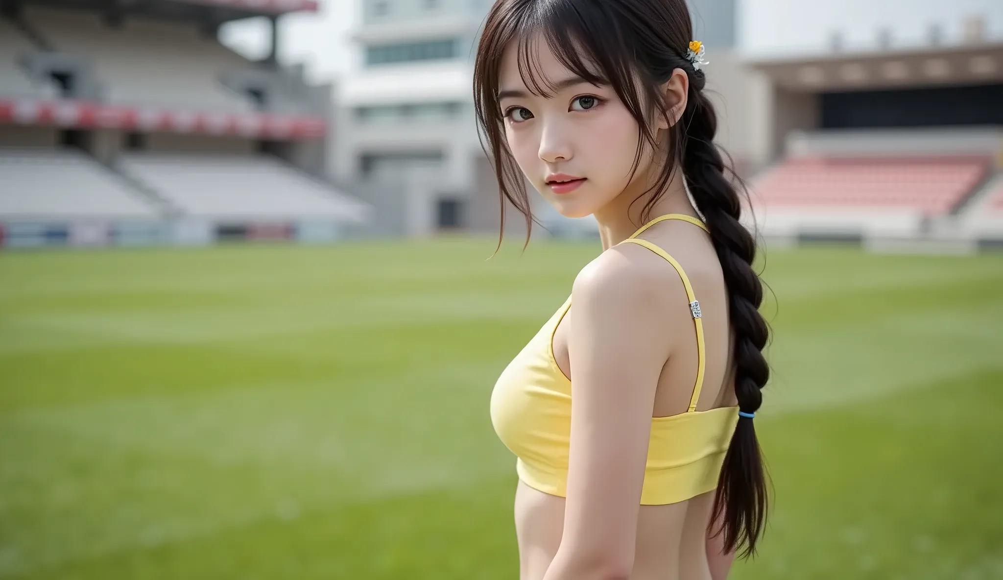 8k,super high definition ,  Highest quality,  masterpiece,rule of thirds,golden ratio,surreal, photos, one woman,(  girls on the left:1.3),cute,cute顔, Beautiful Eyes in Every Detail , 細かくexhaustive,mature woman,princess,full body,smile, black hair,Fishtail...