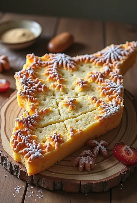 A map of Syria in the form of a sliced cake