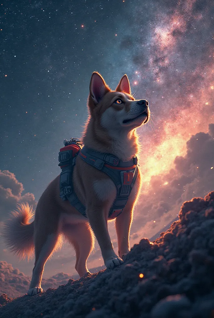 Une chienne qui voyage dans l’espace 