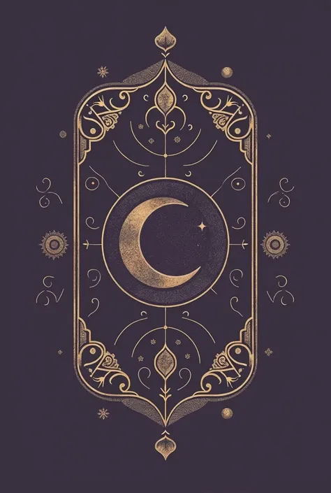 Create an elegant and mystical logo for 'Path of the Cards', a tarot business focused on card reading and self-knowledge. The logo should convey mystery, wisdom and depth. It must have a soft color palette and engaging,  blending shades of purple ,  gold a...