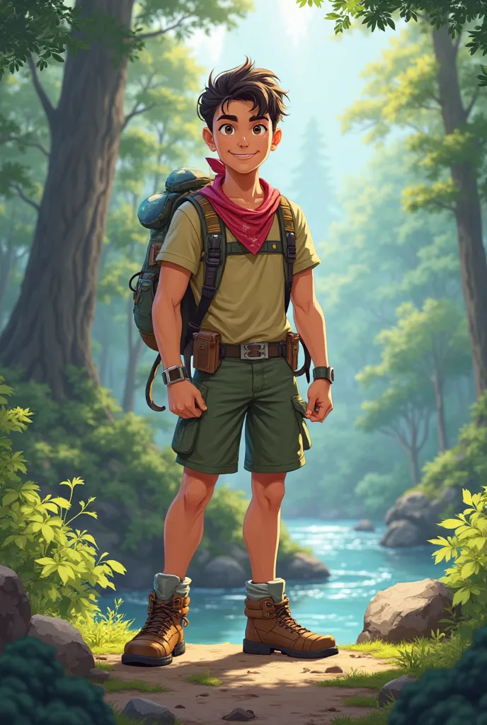 What character does he look like from Camp Buddy 