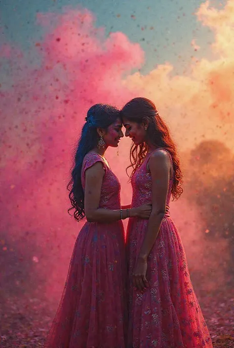 Here's a short and sweet Holi love story for you:


---

Colors of Love

Aarav and Meera had been best friends since hood, but neither had ever confessed their true feelings. Every Holi, they played with colors, laughed, and celebrated together. But this y...