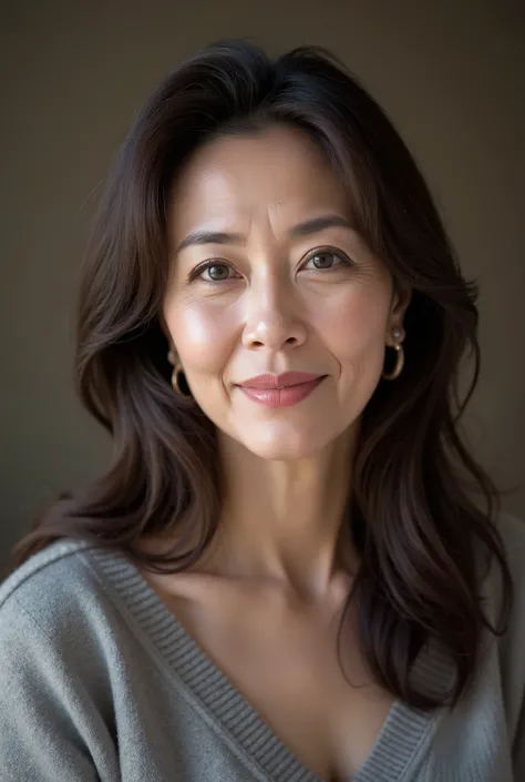 (( mature woman:1.3)), ( detailed description of the hair ), ( face ), (Detailed description of the body), Hi-Res , masterpiece, Top Quality, ( high detail, formal: 1.4), ( realistic : 1.2), ( sharp concentration : 1.4), depth of writing , ph...