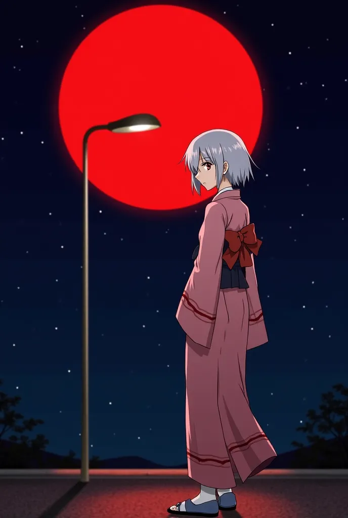 Title: Echoes of the Red Moon

In the quiet town of Tsukihara, a red moon rises only once every decade. Legend says that on this night, the boundary between the human world and the spirit realm weakens. Most dismiss it as a myth, but for sixteen-year-old R...