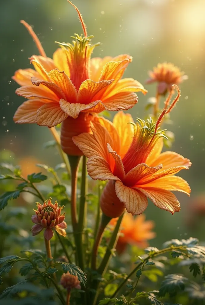 Carrot flowers