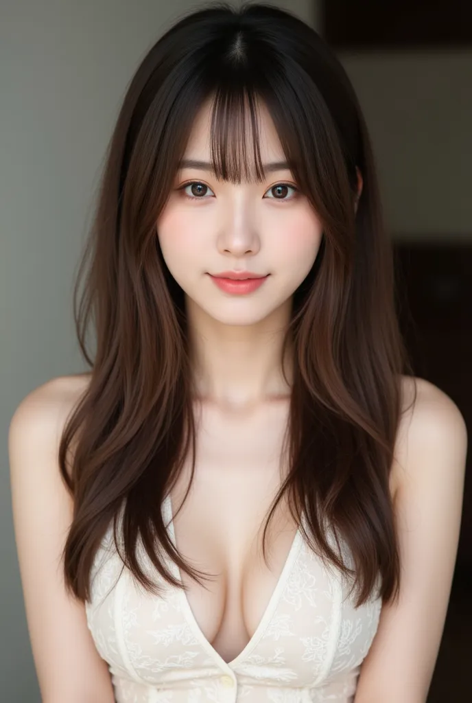 best quality, Focus on Your FACE, Soft light, super high definition, (Photorealistic:1.4), RAW photo,
1 Japanese girl, Alone, cute, (pupil,  light in the eye),   beautiful face with great attention to detail , (small breasts),(high resolution human skin te...